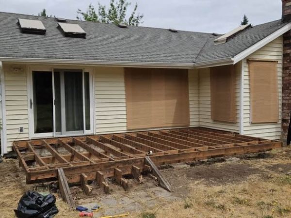 Gab Construction Completes A Deck Replacement Project For A Renton Wa Home